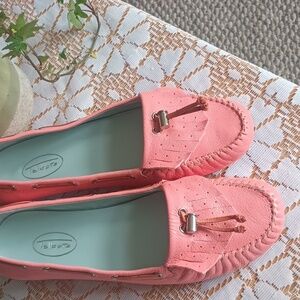 Talbots Women's Pink Loafers